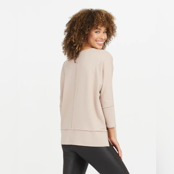 SPANX Women’s PLT Dolman Sleeve Sweatshirt - Picture 4 of 16